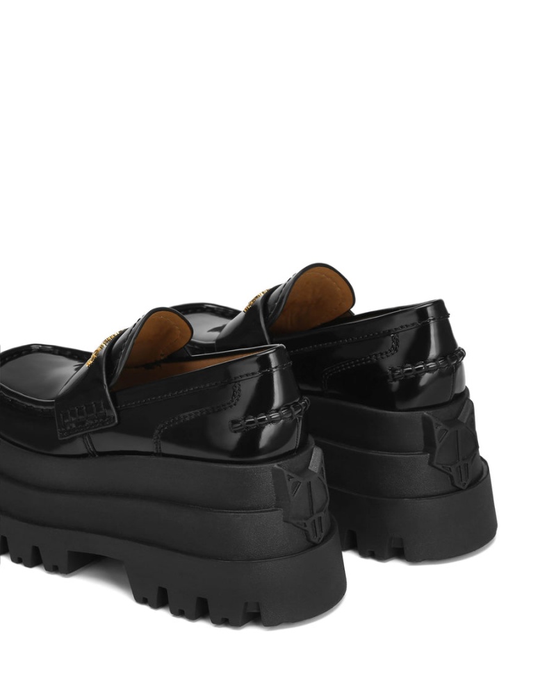 Női Naked Wolfe Delusion Box Loafers Fekete | QLA572PD