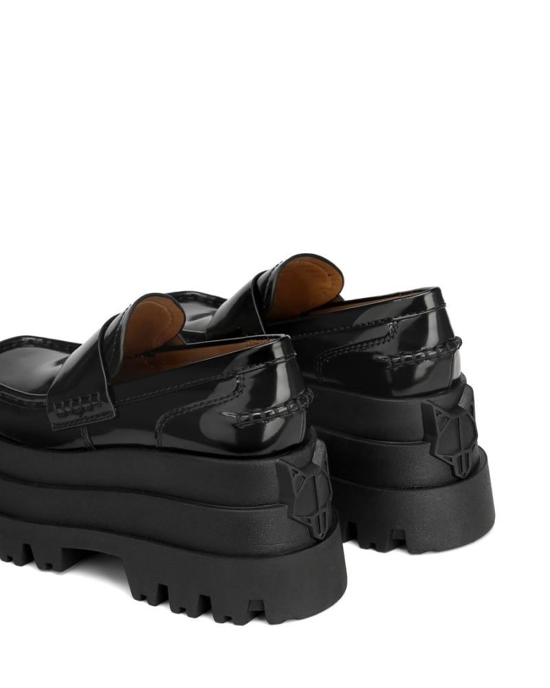 Női Naked Wolfe Deluxe Box Loafers Fekete | AYR605FU